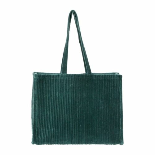 Art Si Deco Decoration Interieure Sac Green Wash Emeraude 45x18x35cm 76394 76394 DEB WEB 1