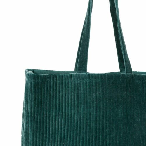 Art Si Deco Decoration Interieure Sac Green Wash Emeraude 45x18x35cm 76394 76394 DET01 WEB 1